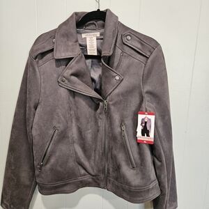 Philosophy  Bomber Jacket - Charcoal